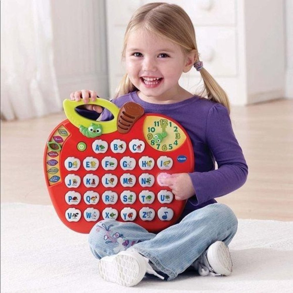 Nwt v tech alphabet apple letters learning game preschool words home school